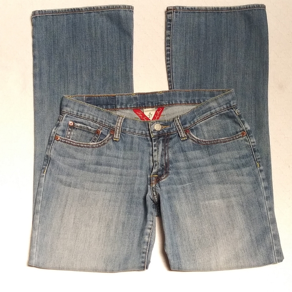 Lucky Brand Light Wash Denim Jeans Size 4 / 27 - Picture 2 of 8